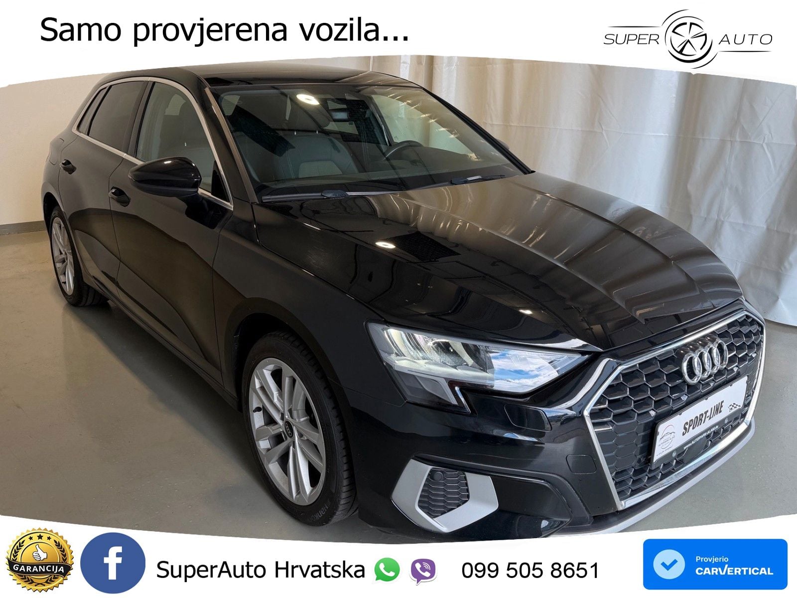 Audi A3 35 TDI (150 KS) advanced LED+GR SJED+ACC
