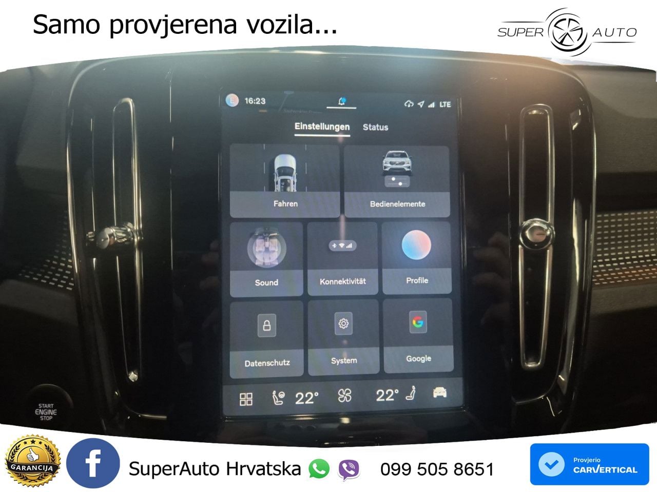 Volvo XC40 2.0 B3 163 KS Automatic ACC+GR SJED+360+PANO