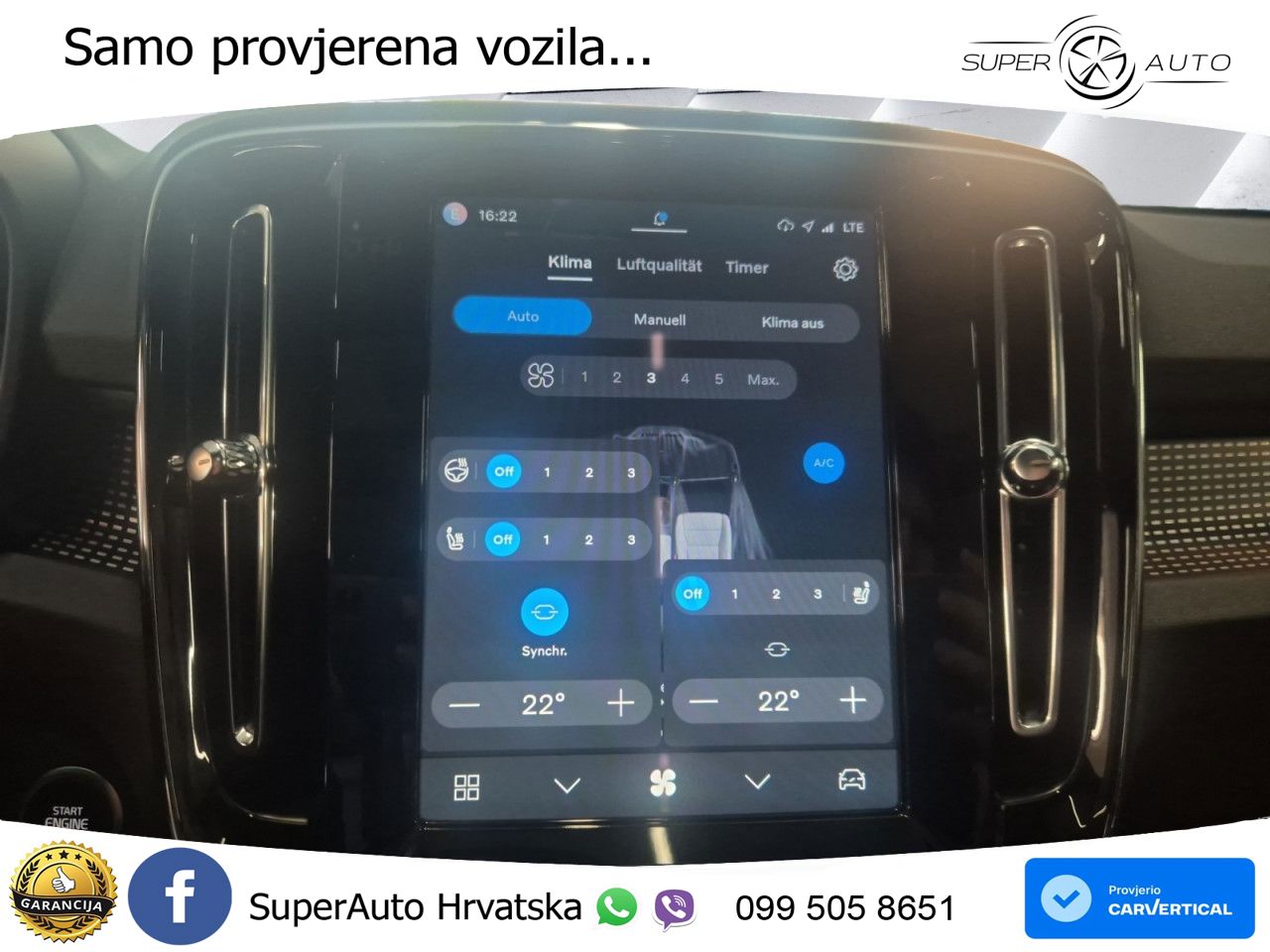 Volvo XC40 2.0 B3 163 KS Automatic ACC+GR SJED+360+PANO