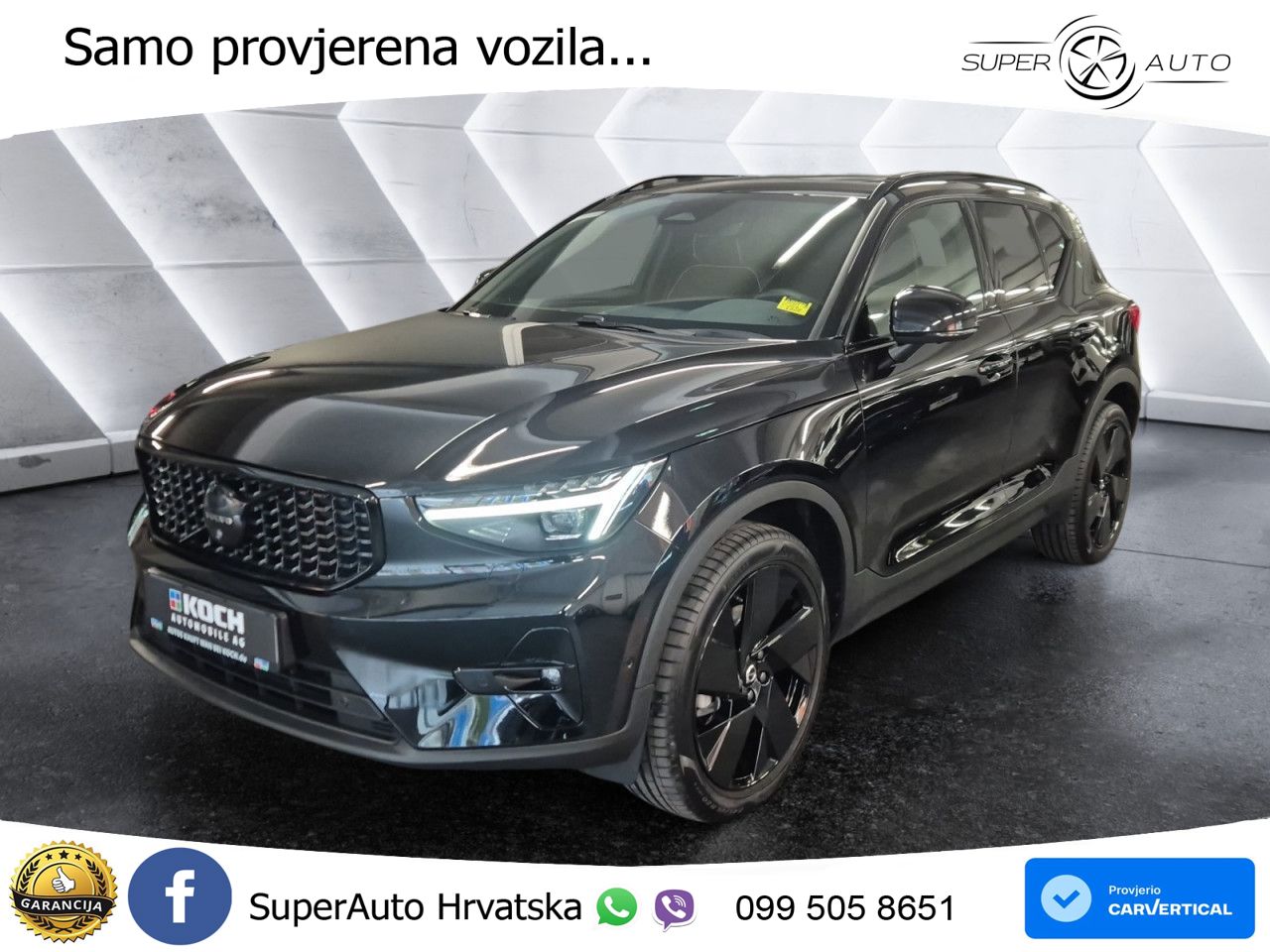 Volvo XC40 2.0 B3 163 KS Automatic ACC+GR SJED+360+PANO