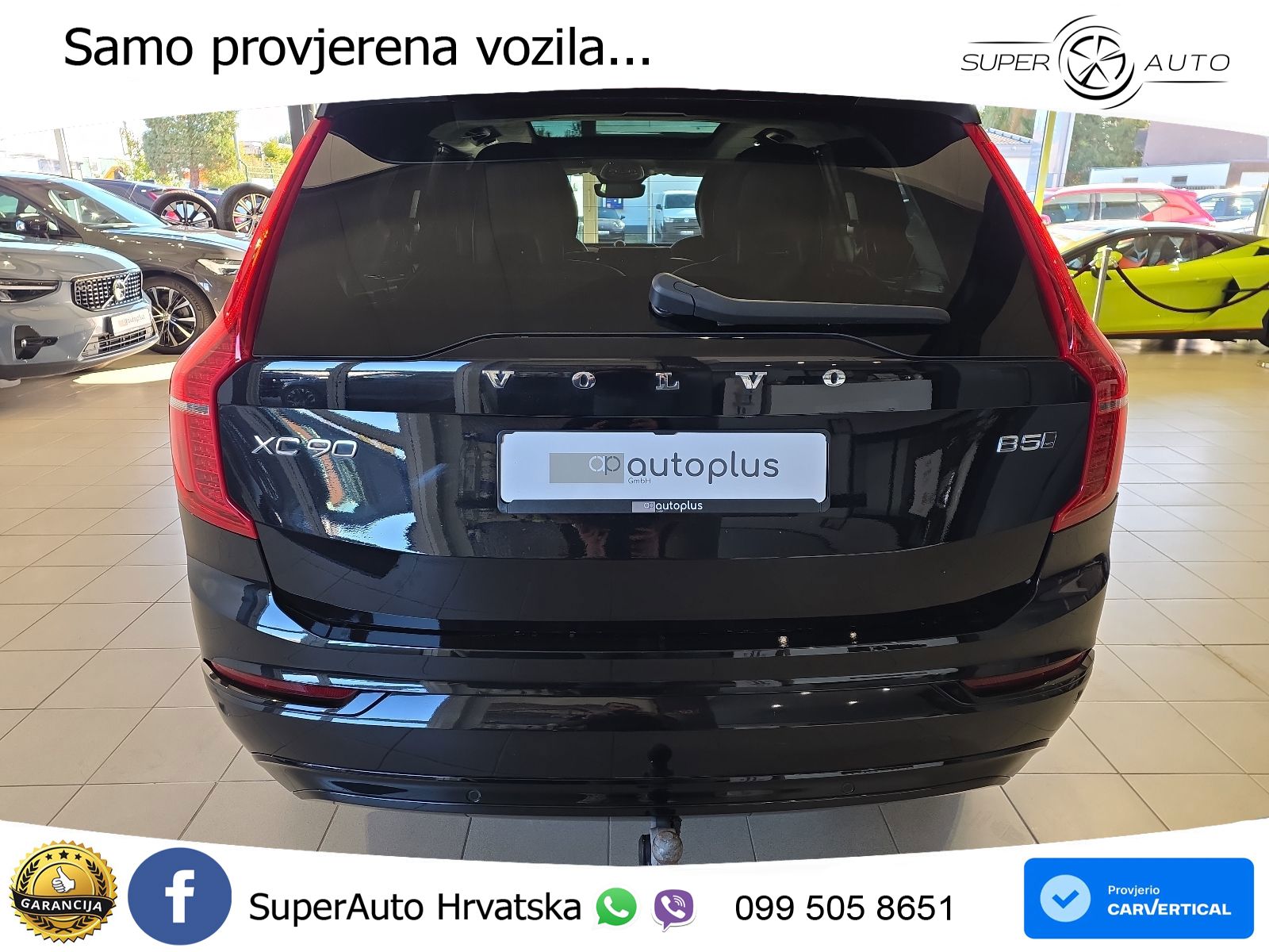Volvo XC90 2.0 B5 Diesel AWD Automatic ACC+HEAD+4xGR SJED+360+PANO