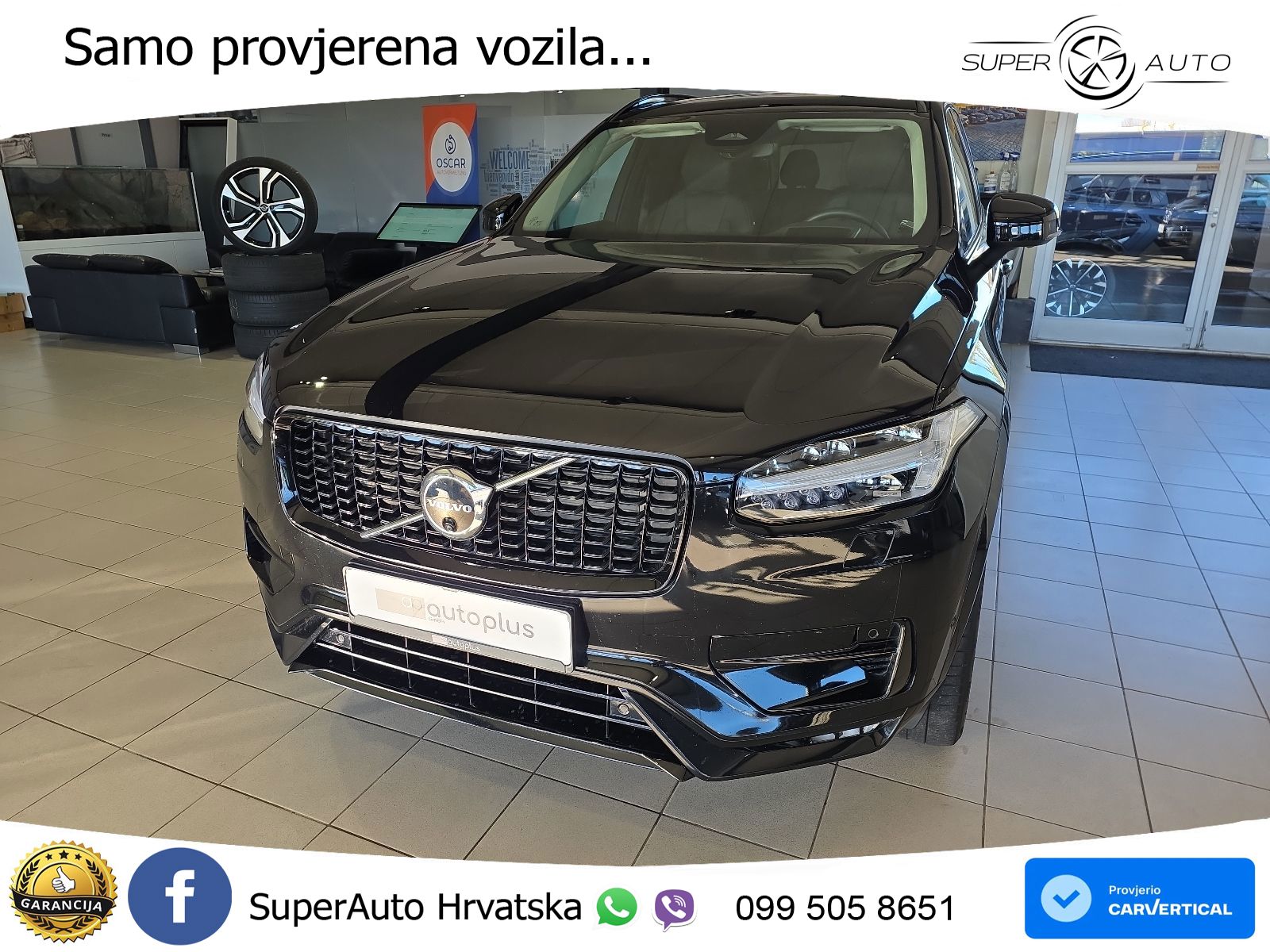 Volvo XC90 2.0 B5 Diesel AWD Automatic ACC+HEAD+4xGR SJED+360+PANO