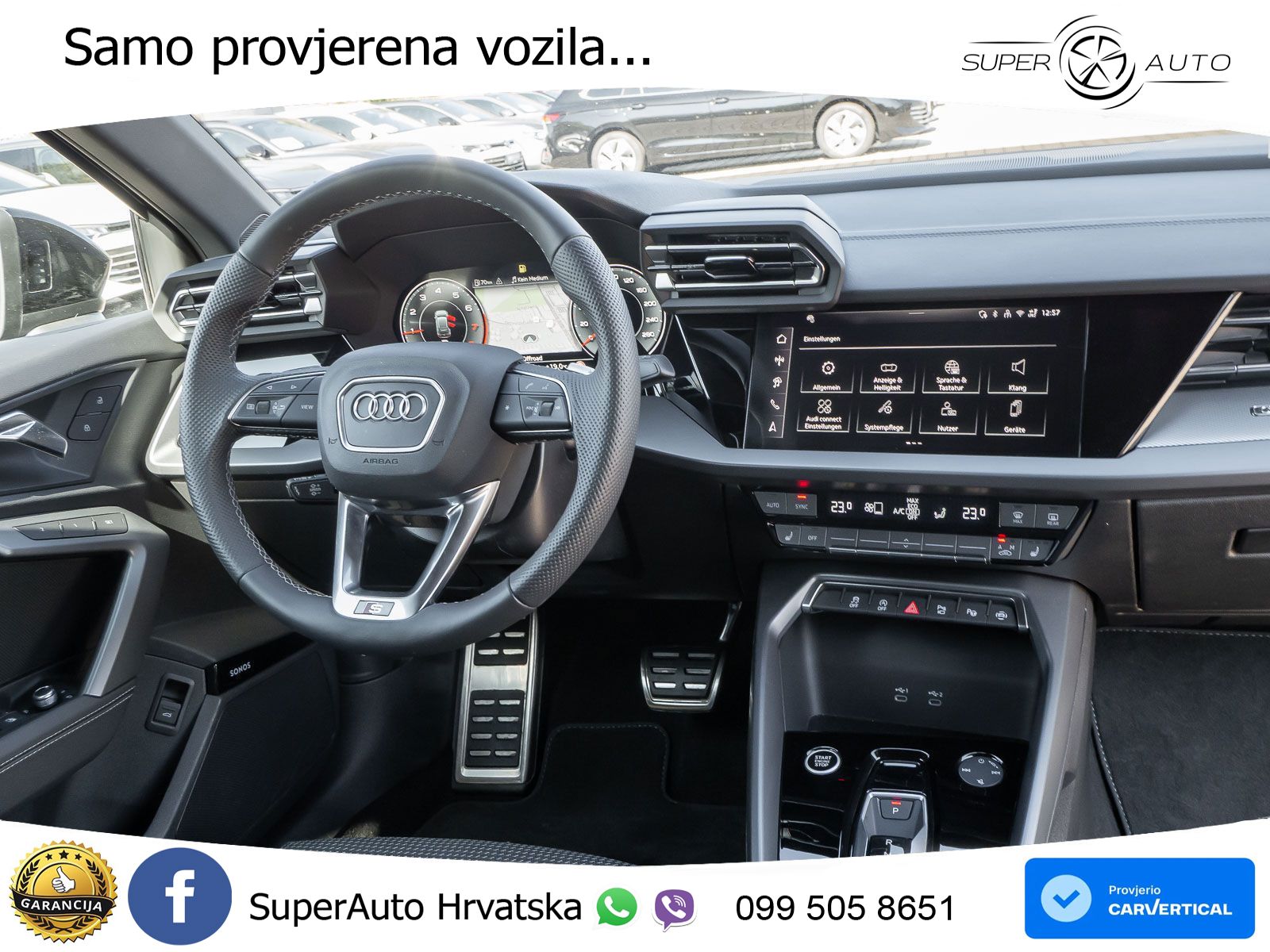 Audi A3 35 TFSI (150 KS) S tronic S line LED+GR SJED+ACC