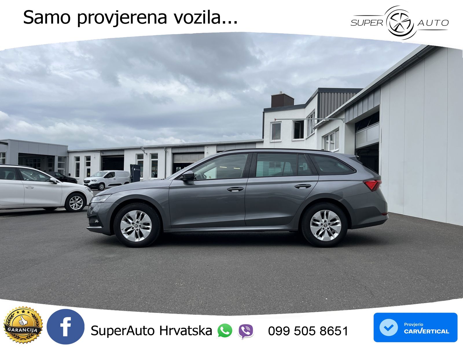 Škoda Octavia Combi 2.0 TDI (150 KS) DSG LED+GR SJED+ACC