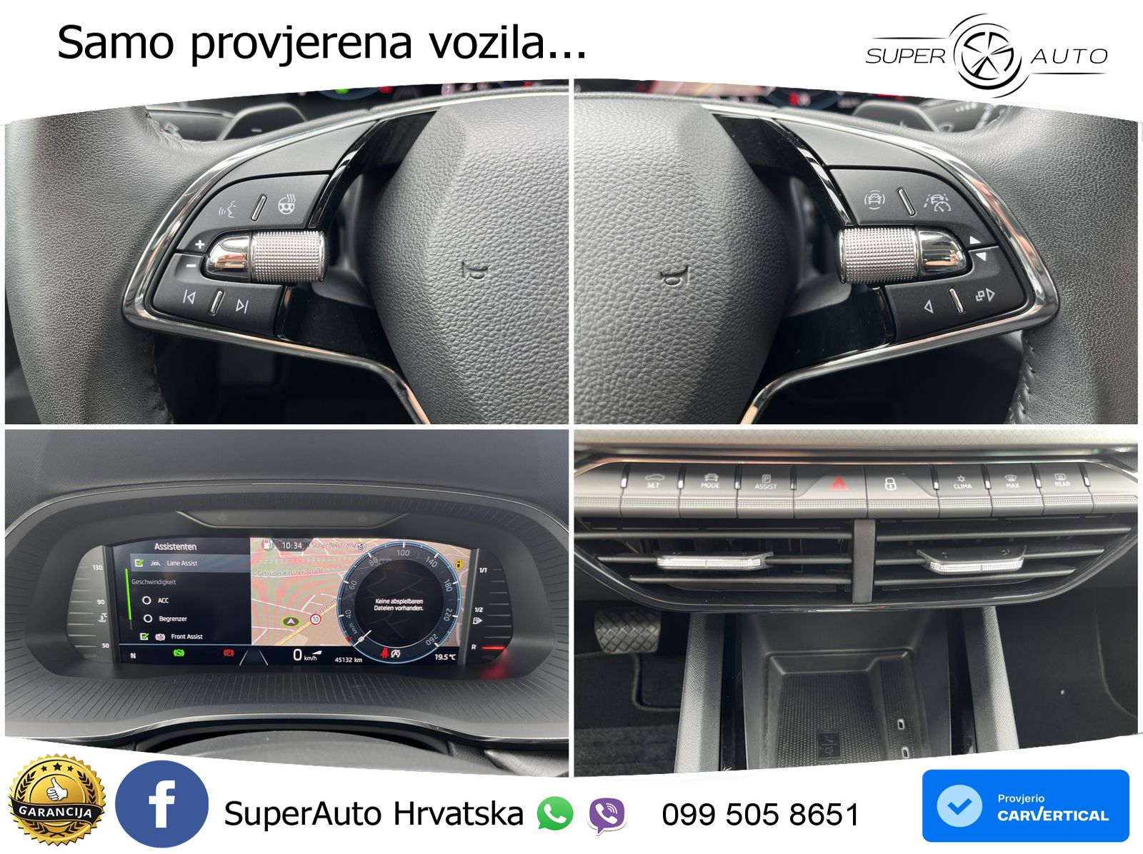 Škoda Octavia Combi 2.0 TDI (150 KS) DSG LED+GR SJED+ACC