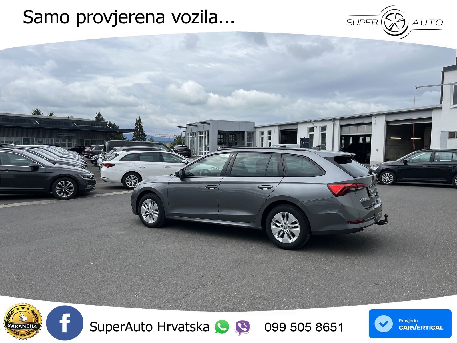 Škoda Octavia Combi 2.0 TDI (150 KS) DSG LED+GR SJED+ACC