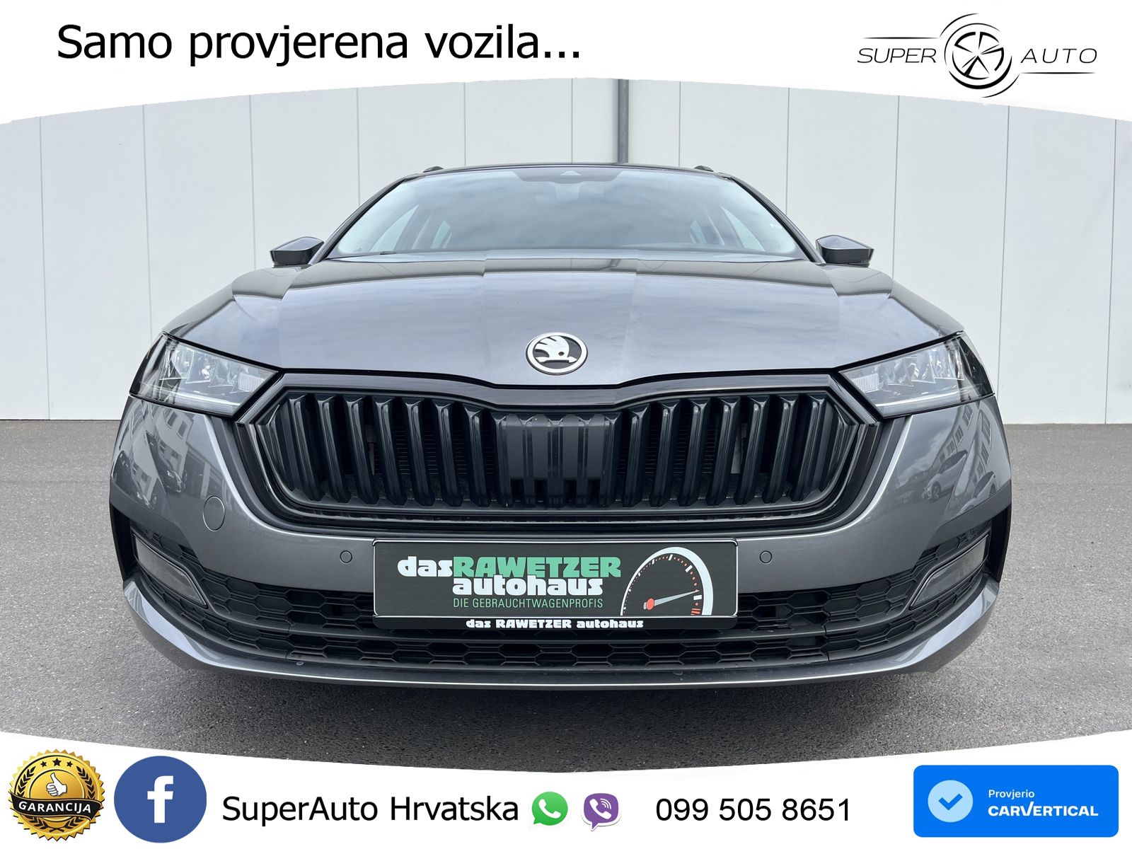 Škoda Octavia Combi 2.0 TDI (150 KS) DSG LED+GR SJED+ACC