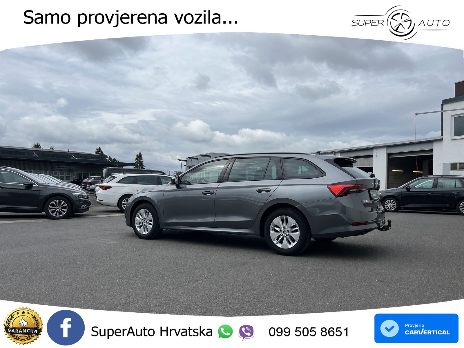 Škoda Octavia Combi 2.0 TDI (150 KS) DSG LED+GR SJED+ACC