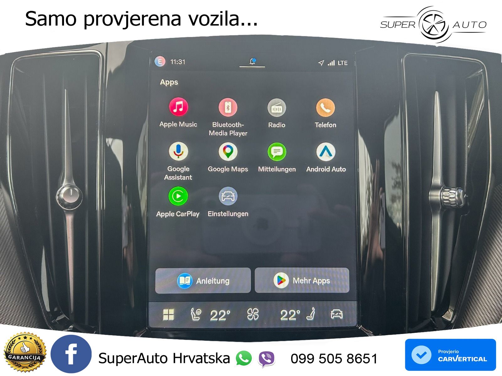 Volvo XC60 B4 Diesel AWD Geartronic LED+GR SJED+ACC