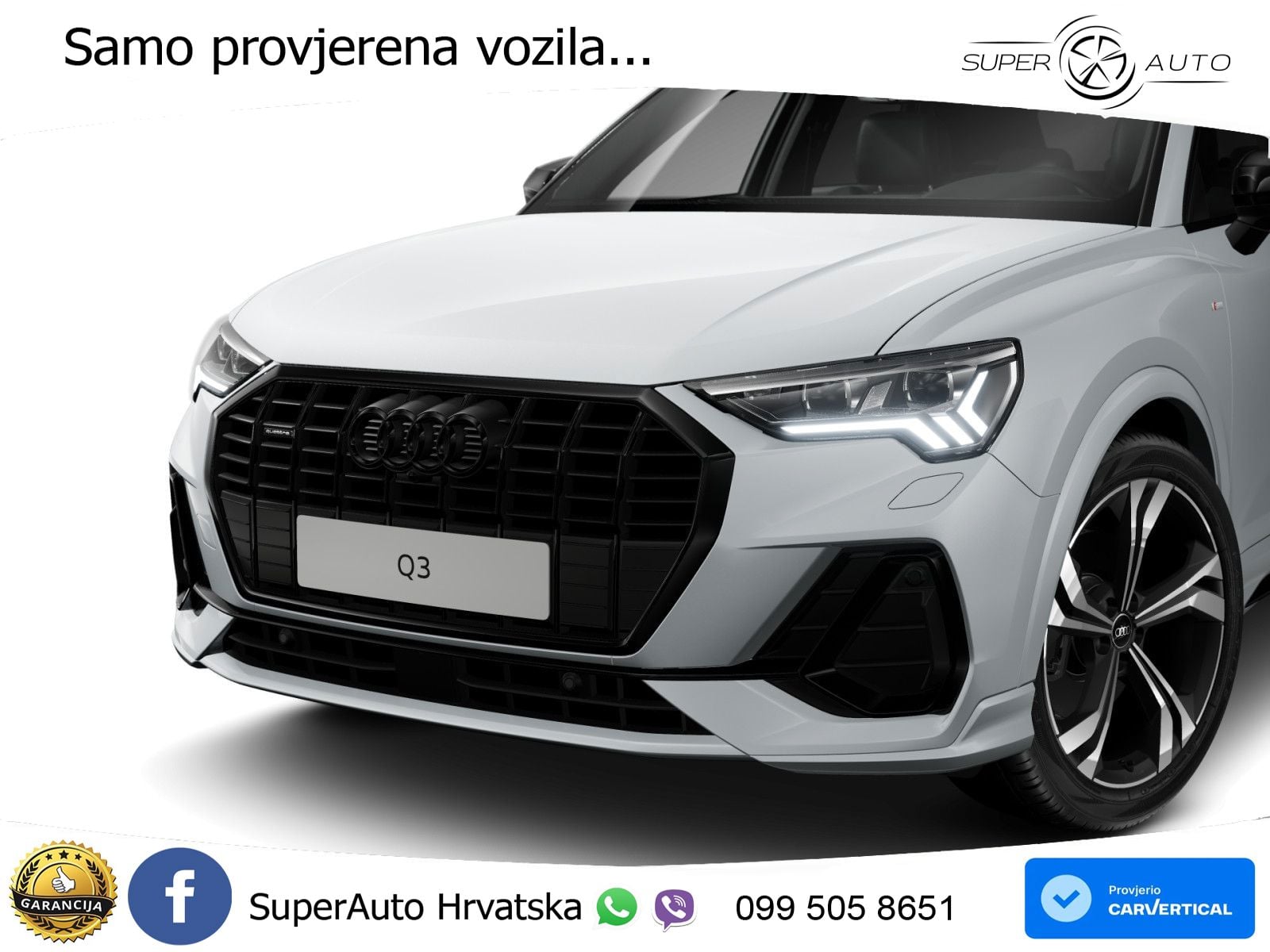 Audi Q3 45 TFSI (245 KS) quattro S tronic S line LED+GR SJED+ACC