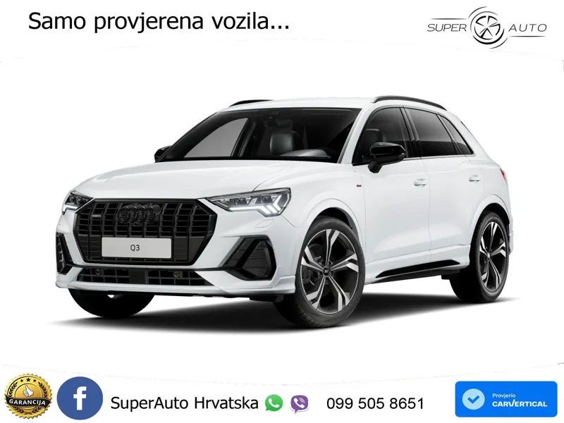 Audi Q3 45 TFSI (245 KS) quattro S tronic S line LED+GR SJED+ACC