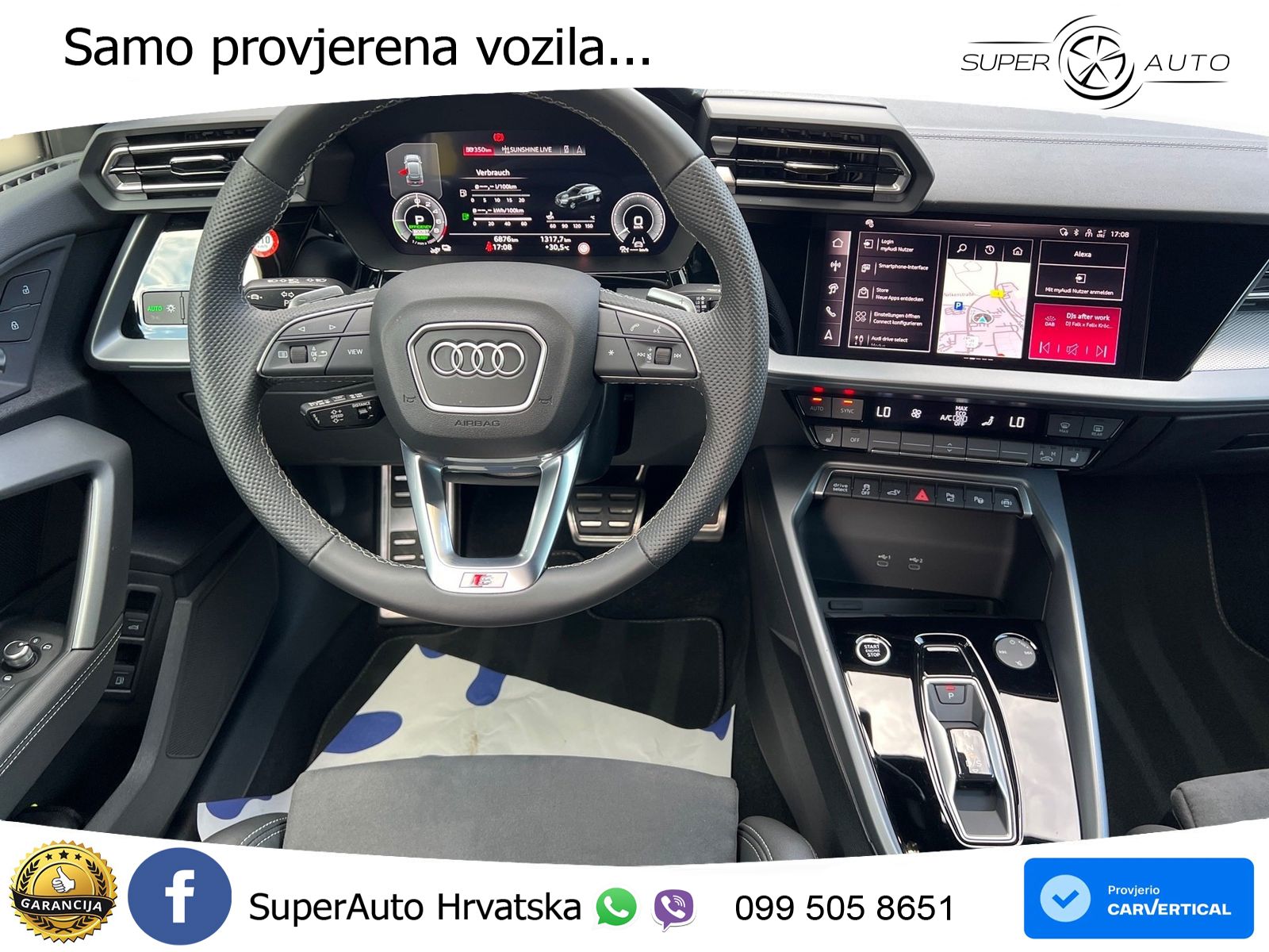 Audi A3 allstreet 40 TFSIe (204 KS) S tronic S line LED+GR SJED+ACC