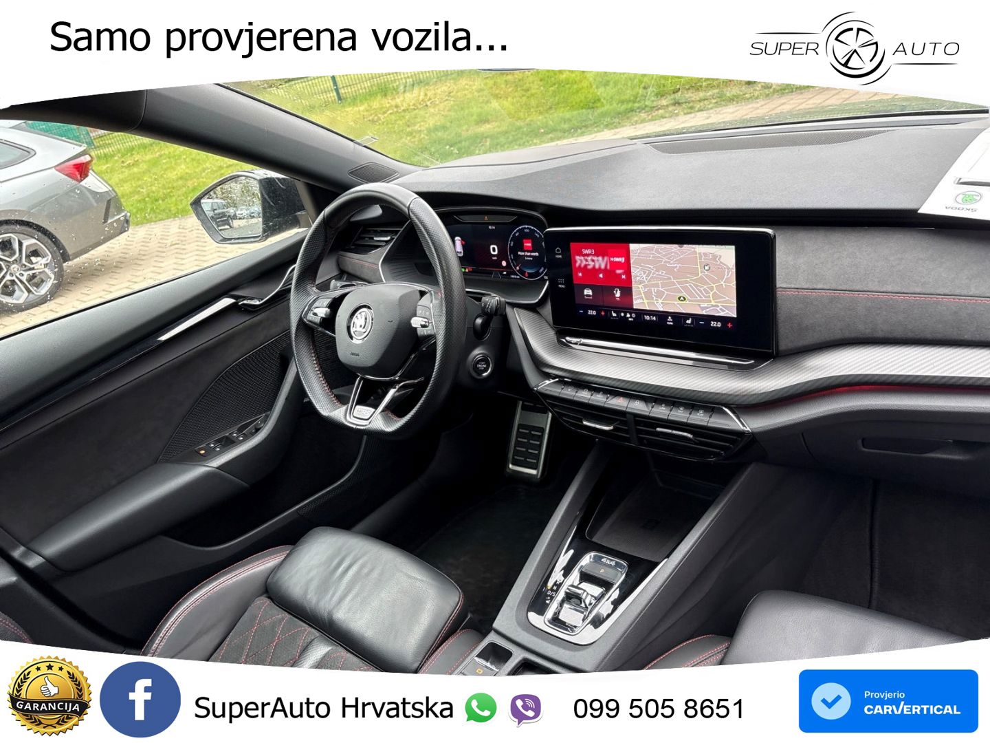 Škoda Octavia Combi RS 2.0 TDI (200 KS) 4x4 DSG LED+GR SJED+ACC