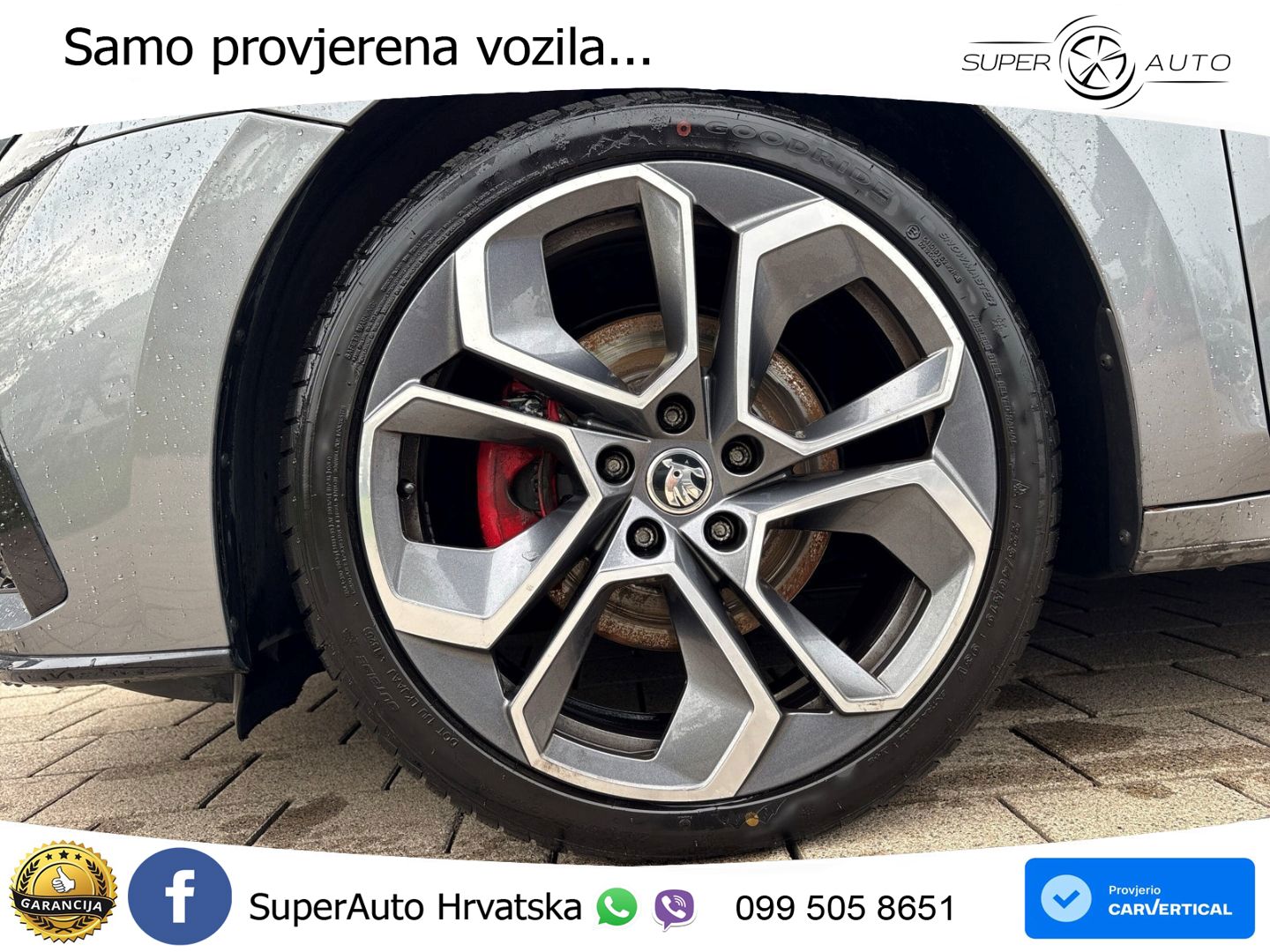 Škoda Octavia Combi RS 2.0 TDI (200 KS) 4x4 DSG LED+GR SJED+ACC