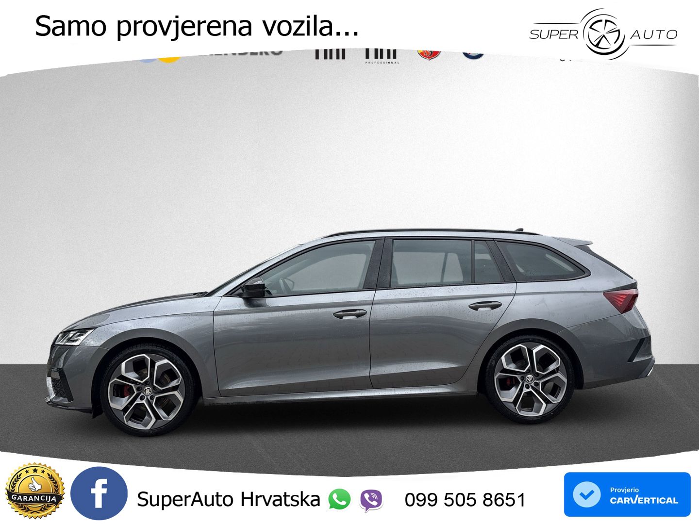 Škoda Octavia Combi RS 2.0 TDI (200 KS) 4x4 DSG LED+GR SJED+ACC