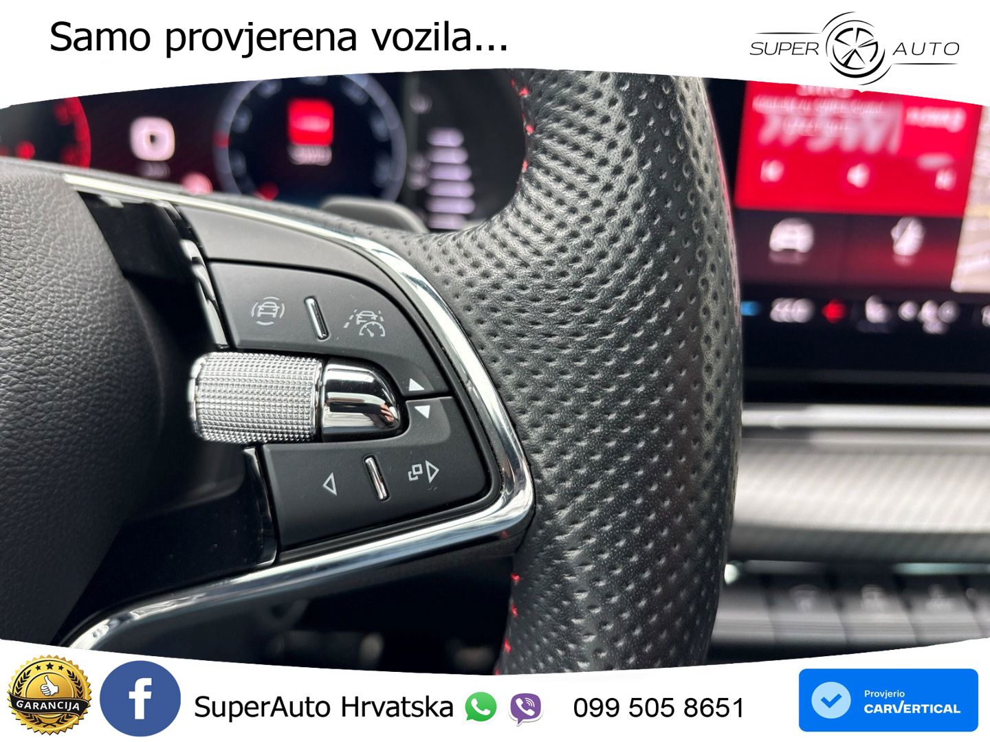 Škoda Octavia Combi RS 2.0 TDI (200 KS) 4x4 DSG LED+GR SJED+ACC