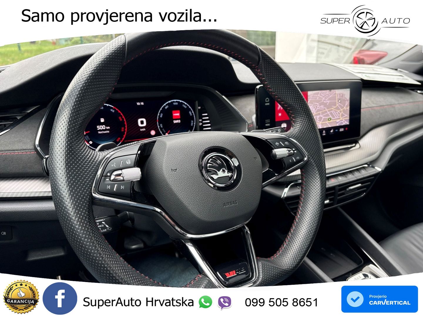 Škoda Octavia Combi RS 2.0 TDI (200 KS) 4x4 DSG LED+GR SJED+ACC
