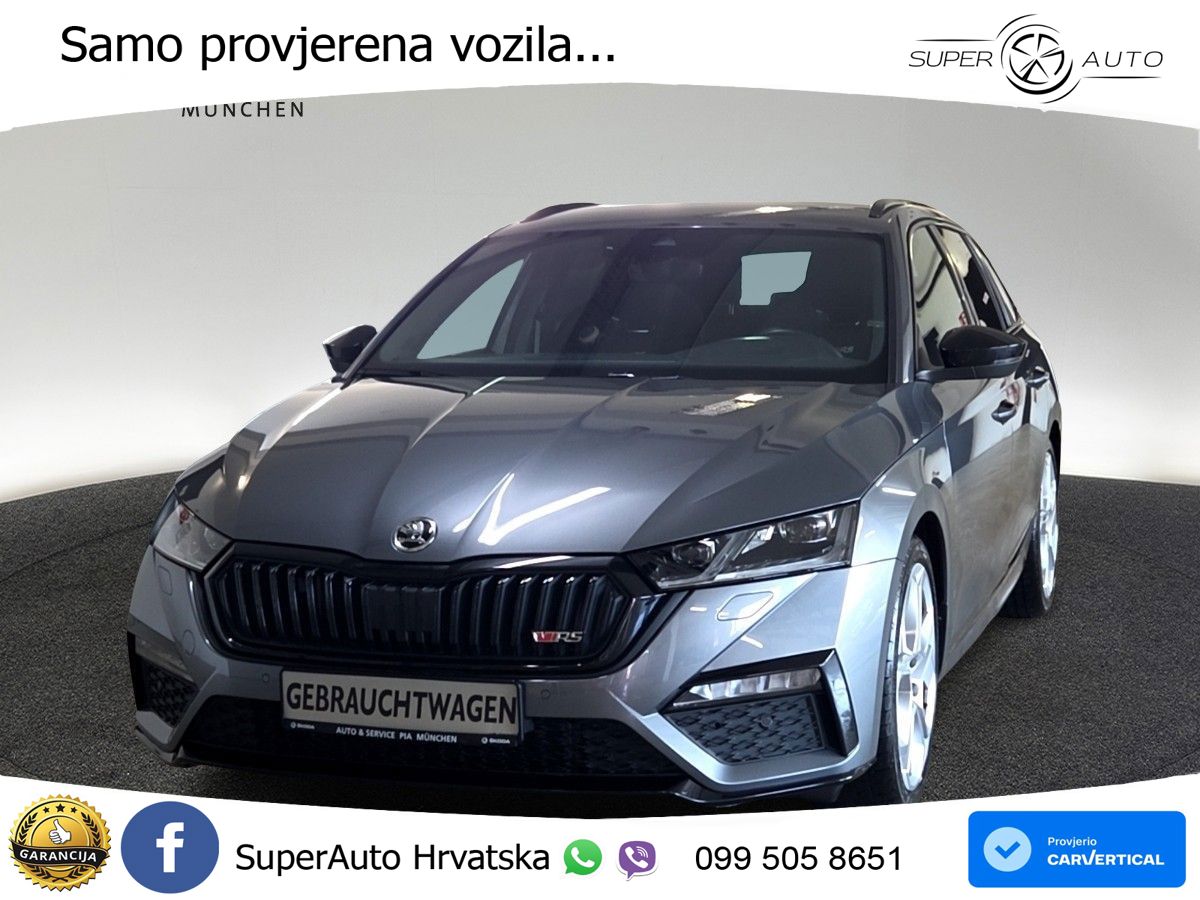 Škoda Octavia Combi RS 2.0 TSI (245 KS) DSG LED+GR SJED+ACC