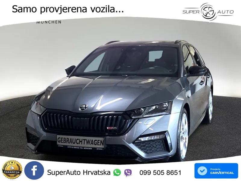 Škoda Octavia Combi RS 2.0 TSI (245 KS) DSG LED+GR SJED+ACC