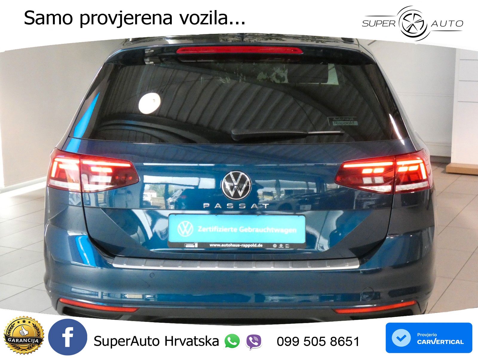 Volkswagen Passat Variant 1.5 TSI (150 KS) DSG ACT Business LED+GR SJED+ACC