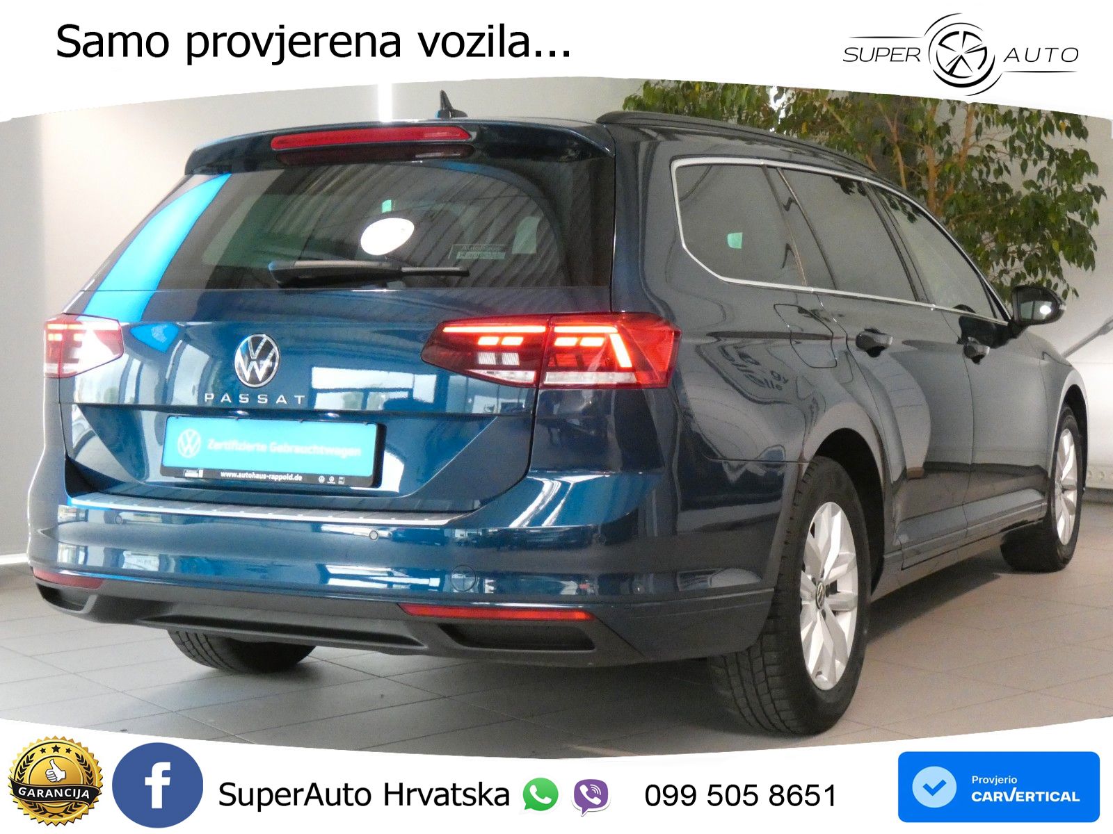 Volkswagen Passat Variant 1.5 TSI (150 KS) DSG ACT Business LED+GR SJED+ACC