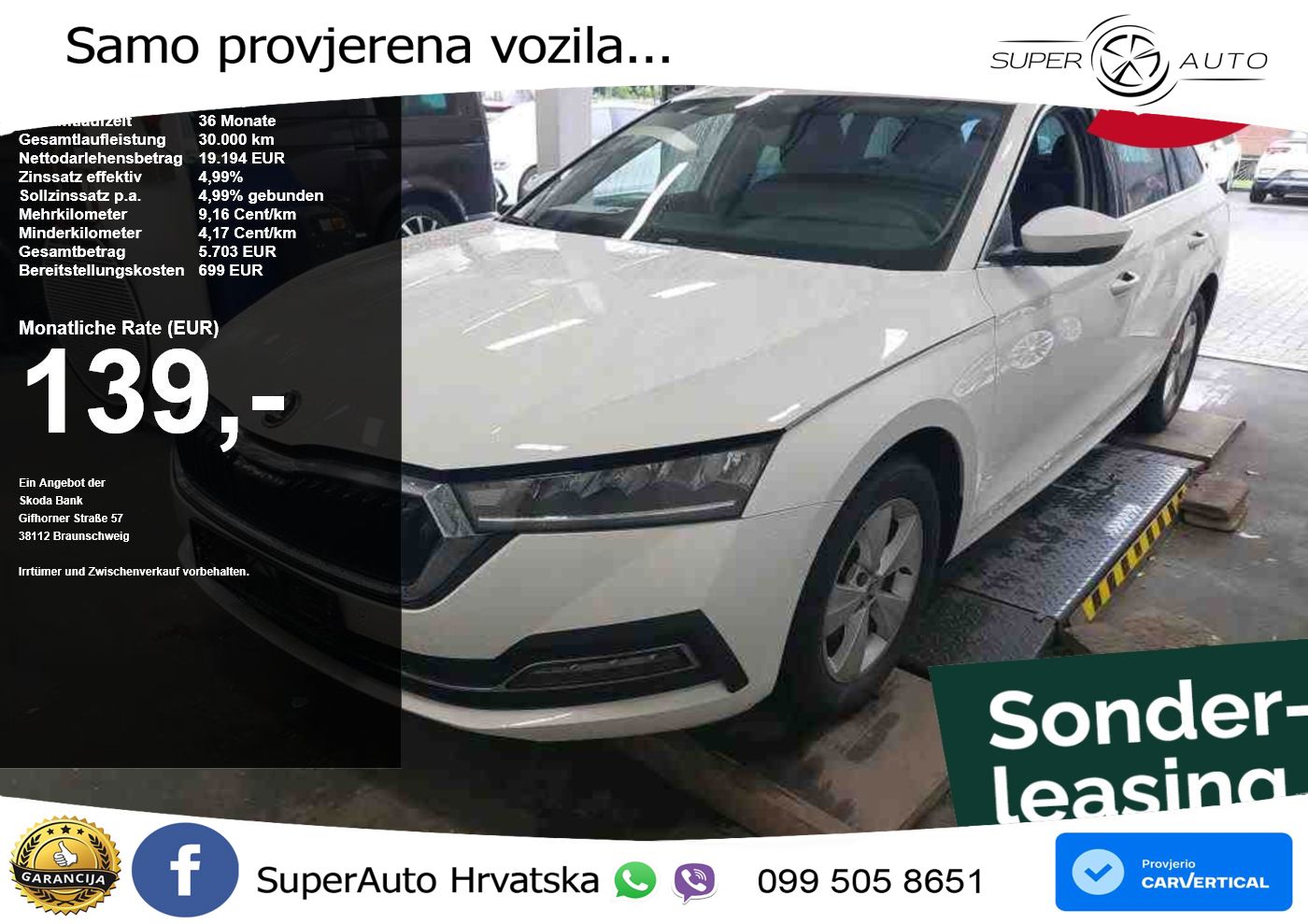 Škoda Octavia Combi 2.0 TDI (116 KS) LED+GR SJED+ACC