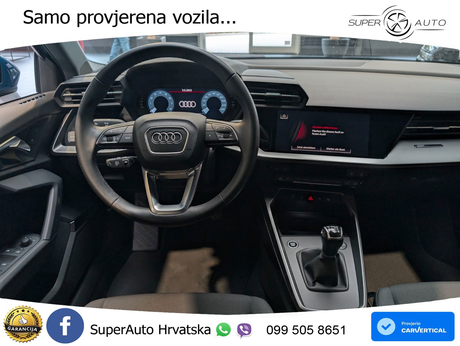Audi A3 35 TFSI (150 KS) LED+GR SJED+ACC