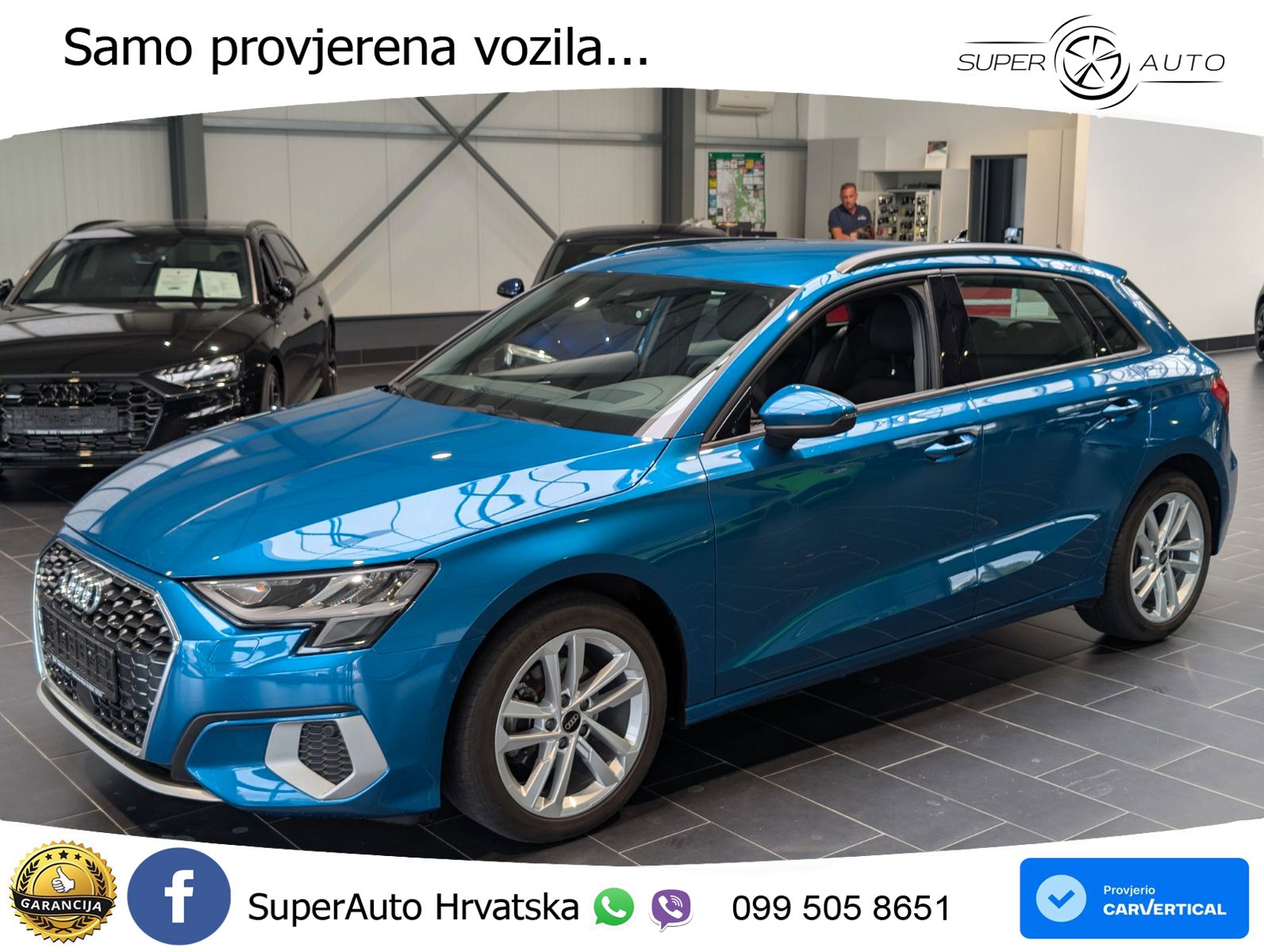 Audi A3 35 TFSI (150 KS) LED+GR SJED+ACC