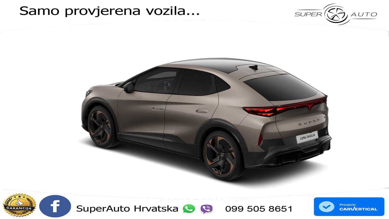 Cupra Tavascan 82 kWh (340 KS)  4WD VZ LED+GR SJED+ACC
