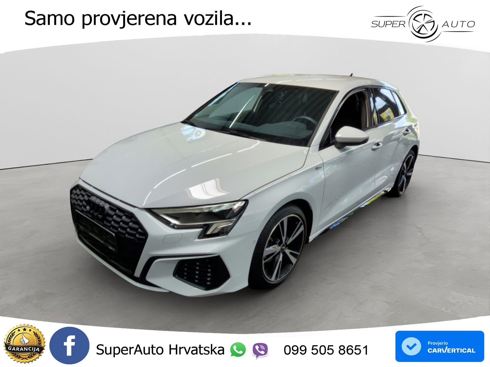 Audi A3 35 TDI (150 KS) S tronic S line LED+GR SJED+ACC