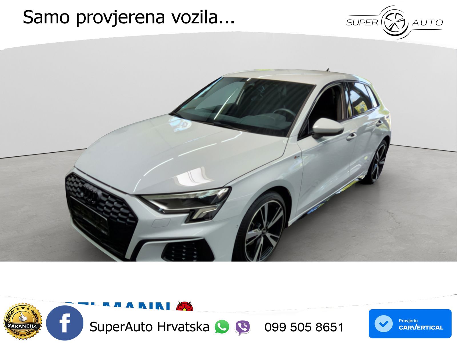 Audi A3 35 TDI (150 KS) S tronic S line LED+GR SJED+ACC