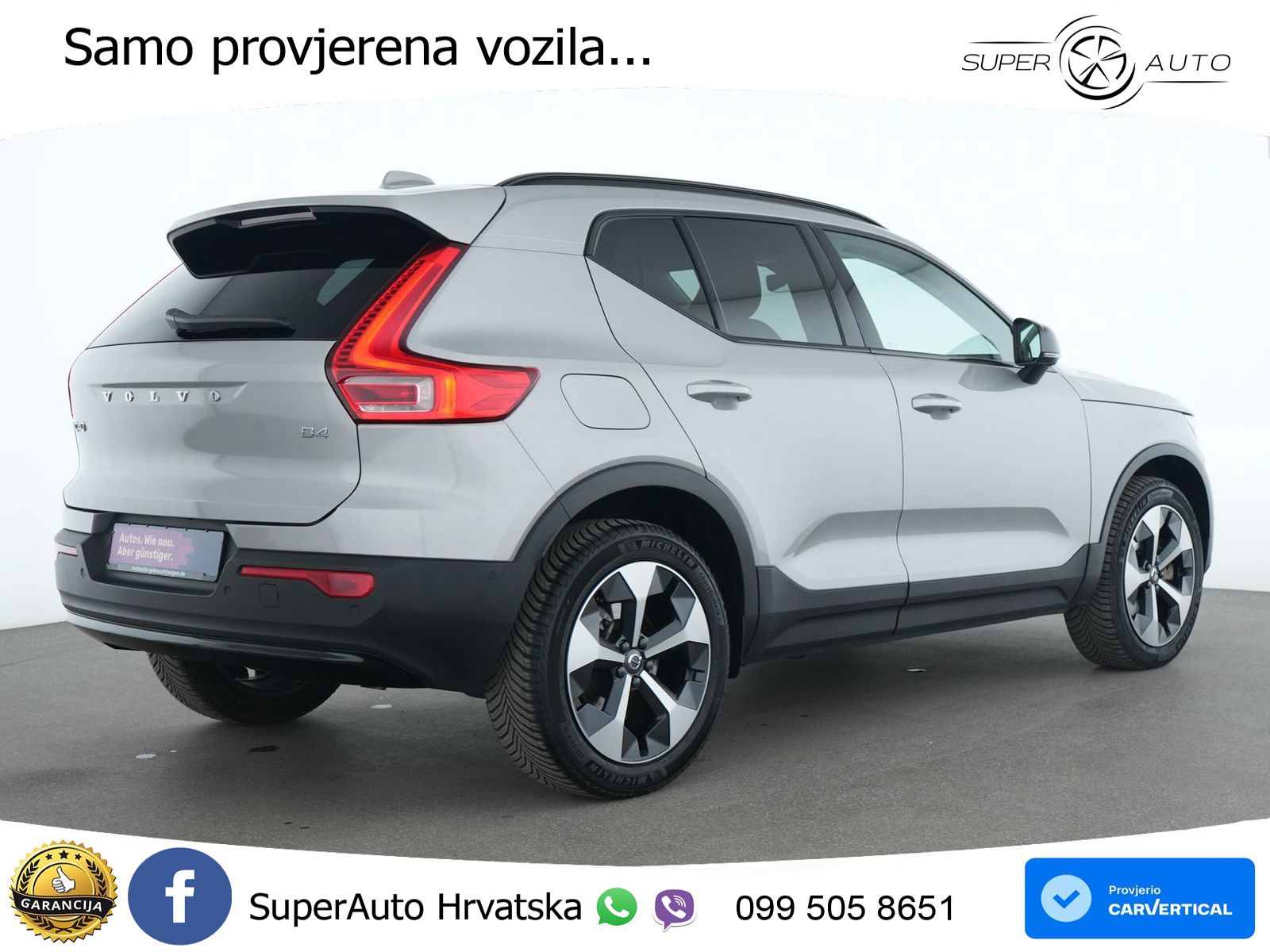Volvo XC40 2.0 B4 AWD 197 KS Automatic LED+GR SJED+ACC