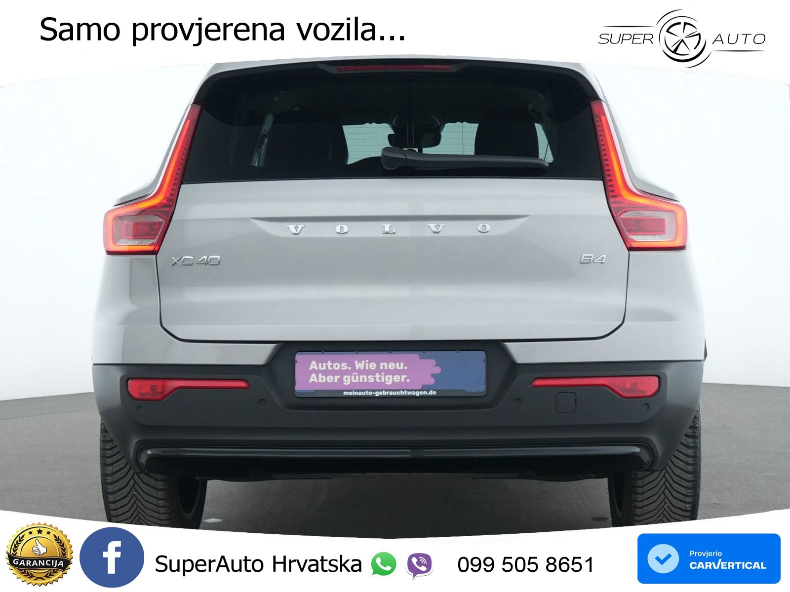 Volvo XC40 2.0 B4 AWD 197 KS Automatic LED+GR SJED+ACC