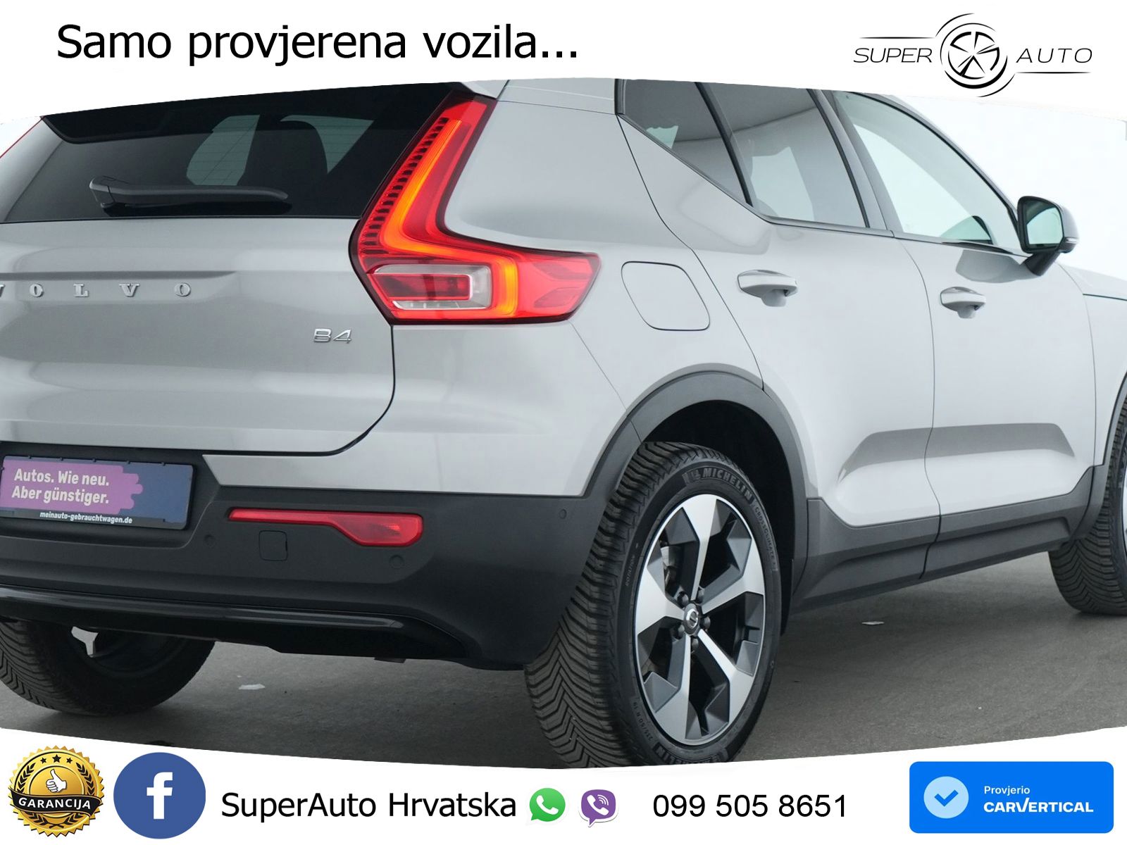 Volvo XC40 2.0 B4 AWD 197 KS Automatic LED+GR SJED+ACC