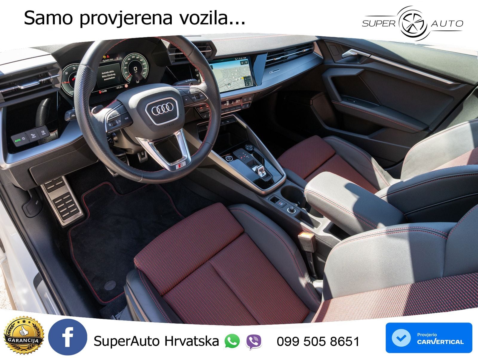 Audi A3 30 TDI (116 KS) S tronic S line LED+GR SJED+ACC