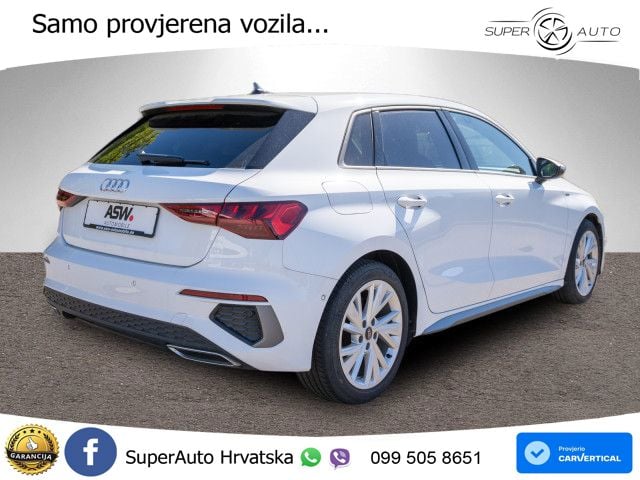 Audi A3 30 TDI (116 KS) S tronic S line LED+GR SJED+ACC
