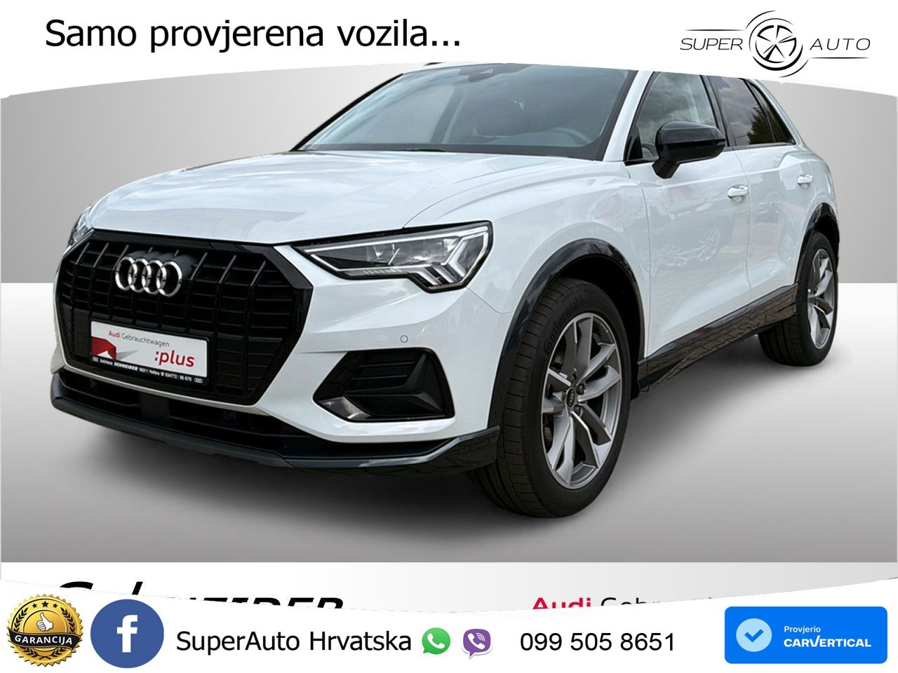 Audi Q3 35 TFSI (150 KS) S tronic advanced LED+GR SJED+ACC