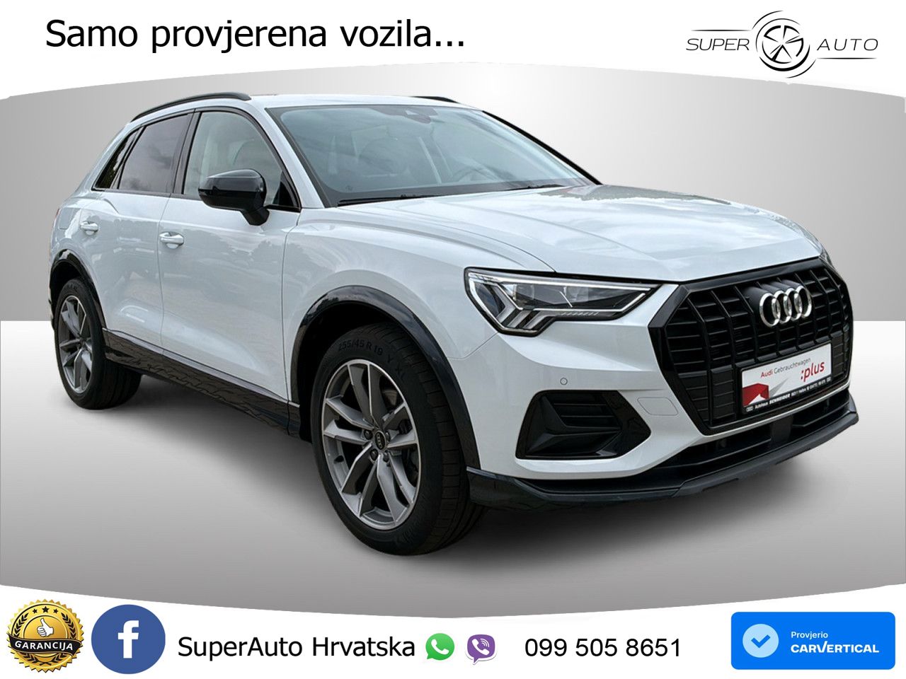 Audi Q3 35 TFSI (150 KS) S tronic advanced LED+GR SJED+ACC