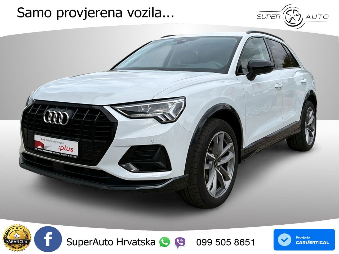Audi Q3 35 TFSI (150 KS) S tronic advanced LED+GR SJED+ACC