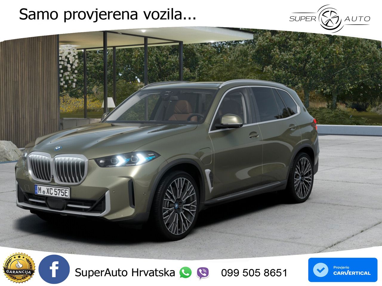 BMW X5 50e (489 KS) xDrive Steptronic ACC+HEAD+4xGR SJED+360+PANO