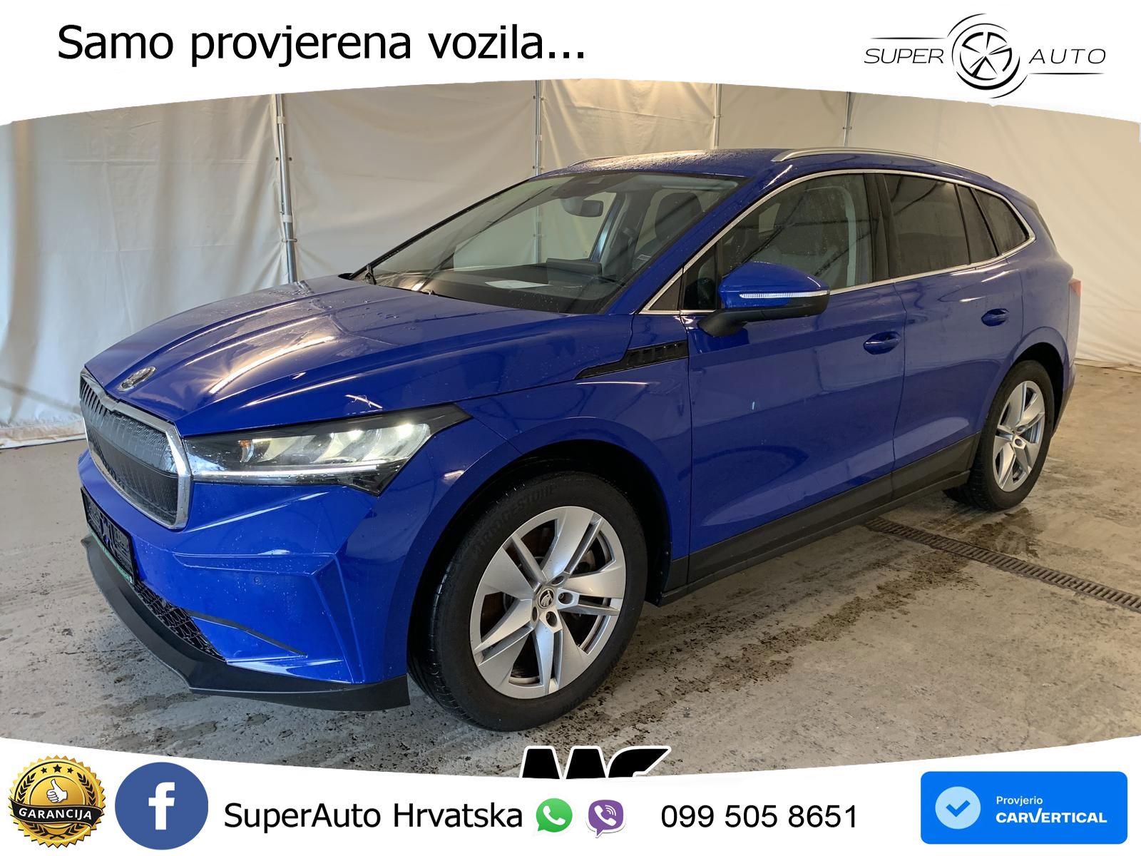 Škoda Enyaq iV 80 82 kWh (204 KS) Loft LED+GR SJED+ACC