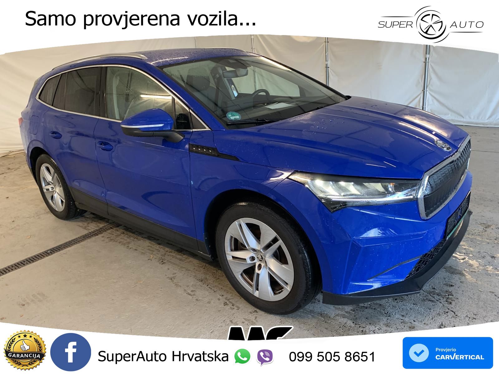 Škoda Enyaq iV 80 82 kWh (204 KS) Loft LED+GR SJED+ACC