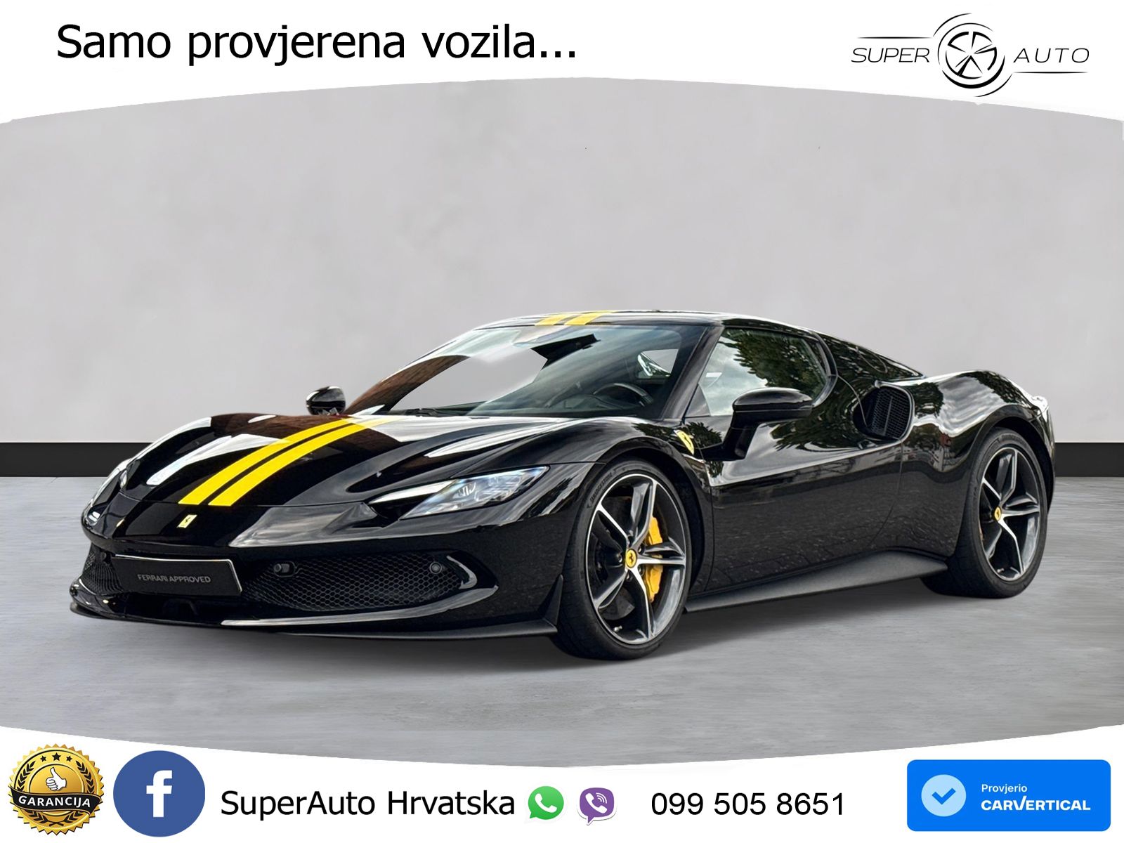 Ferrari 296 GTB 3.0 V6 (830 KS) F1 DCT