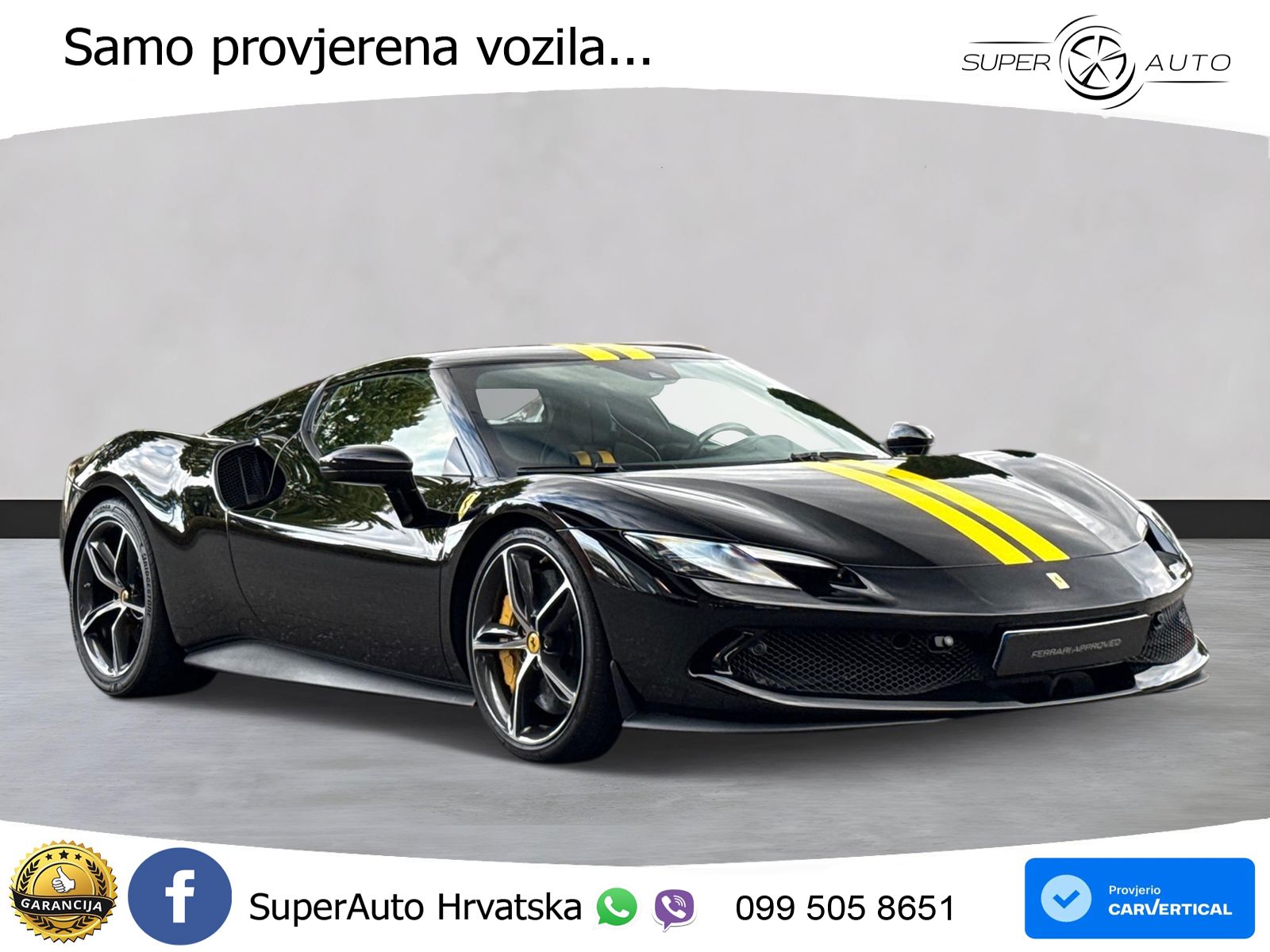 Ferrari 296 GTB 3.0 V6 (830 KS) F1 DCT