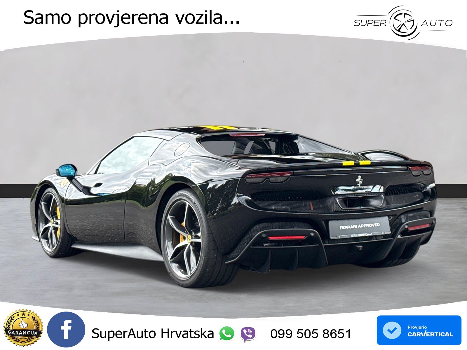 Ferrari 296 GTB 3.0 V6 (830 KS) F1 DCT