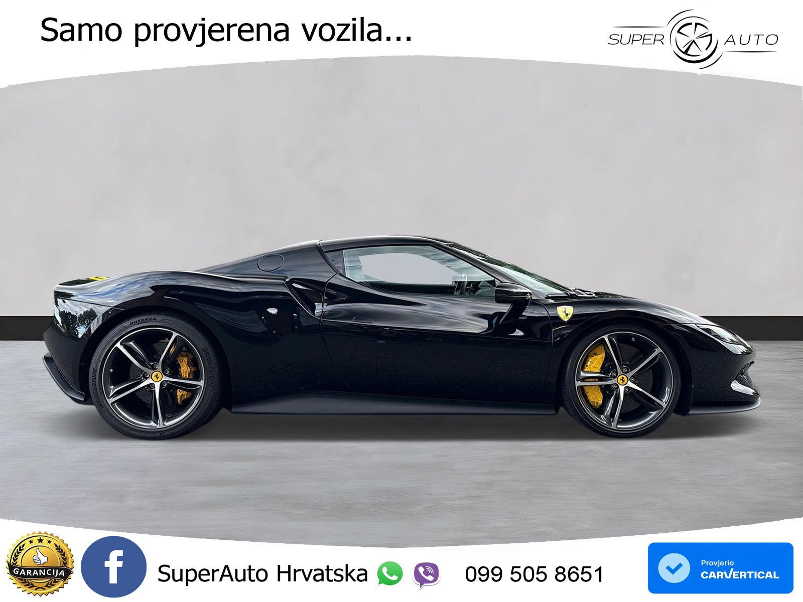 Ferrari 296 GTB 3.0 V6 (830 KS) F1 DCT