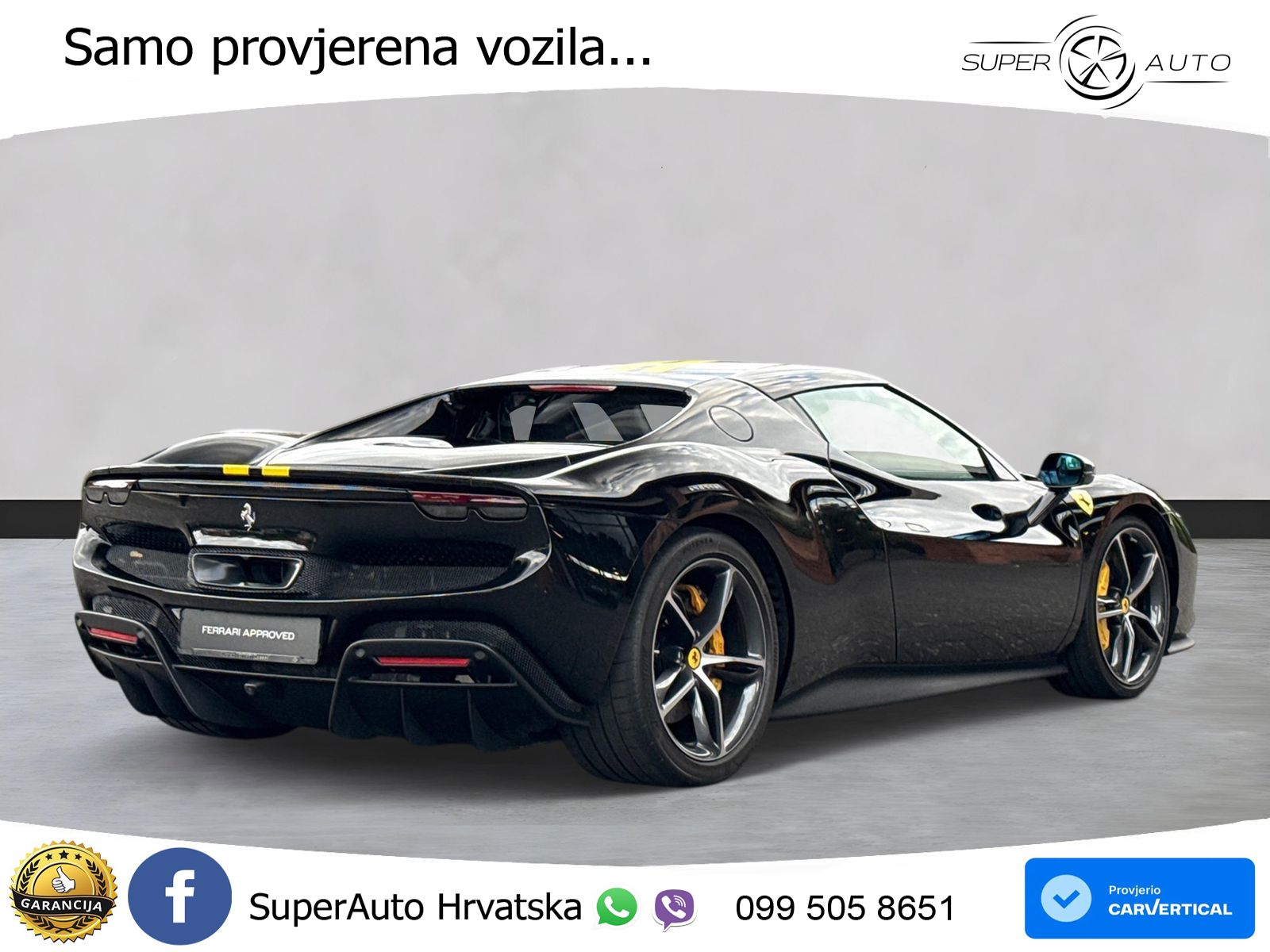 Ferrari 296 GTB 3.0 V6 (830 KS) F1 DCT