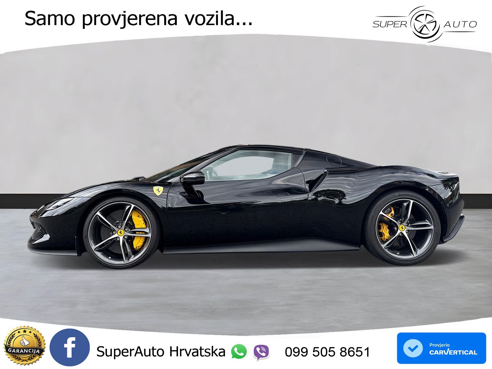 Ferrari 296 GTB 3.0 V6 (830 KS) F1 DCT