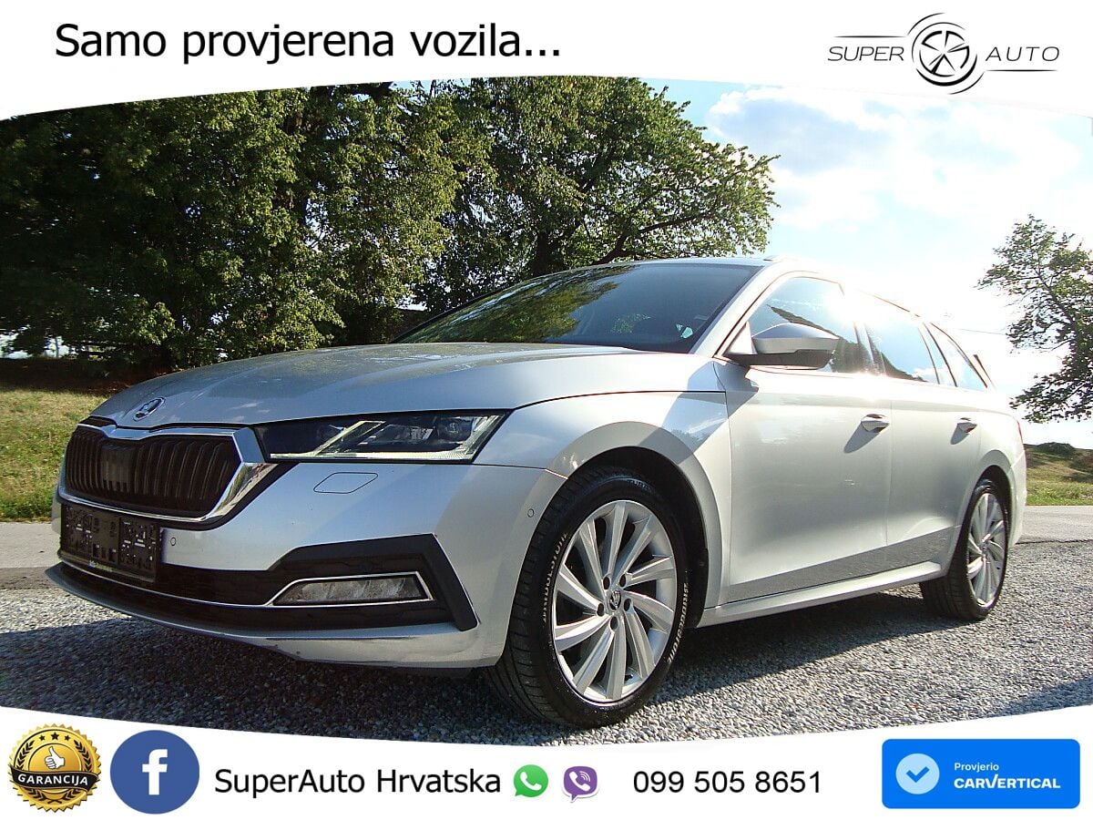Škoda Octavia Combi RS 2.0 TDI (200 KS) 4x4 DSG LED+GR SJED+ACC