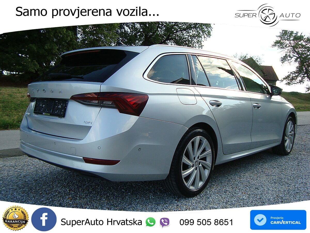 Škoda Octavia Combi RS 2.0 TDI (200 KS) 4x4 DSG LED+GR SJED+ACC